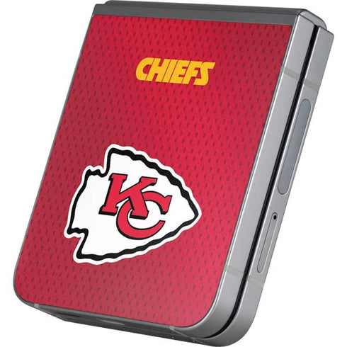 NFL Kansas City Chiefs Team Jersey Galaxy Z Flip6 Skin
